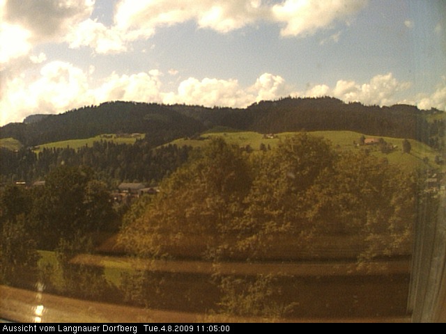 Webcam-Bild: Aussicht vom Dorfberg in Langnau 20090804-110500