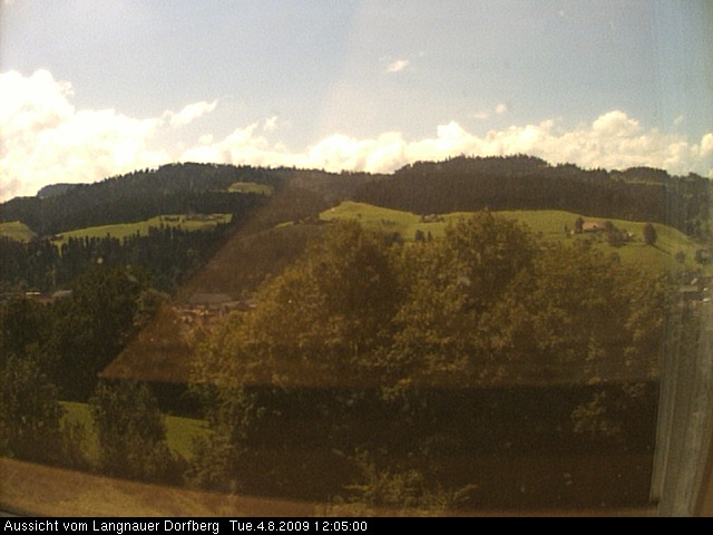 Webcam-Bild: Aussicht vom Dorfberg in Langnau 20090804-120500