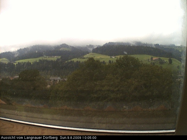 Webcam-Bild: Aussicht vom Dorfberg in Langnau 20090809-100500