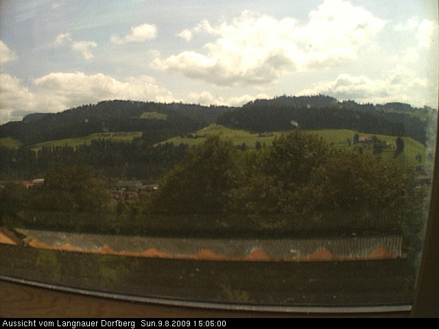 Webcam-Bild: Aussicht vom Dorfberg in Langnau 20090809-150500