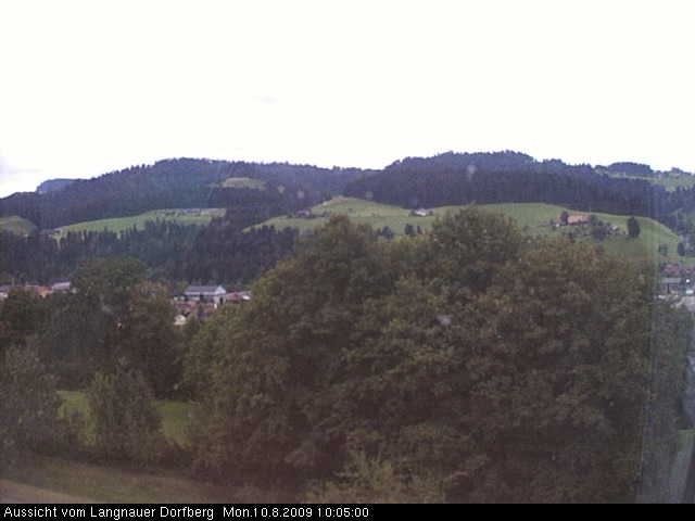Webcam-Bild: Aussicht vom Dorfberg in Langnau 20090810-100500