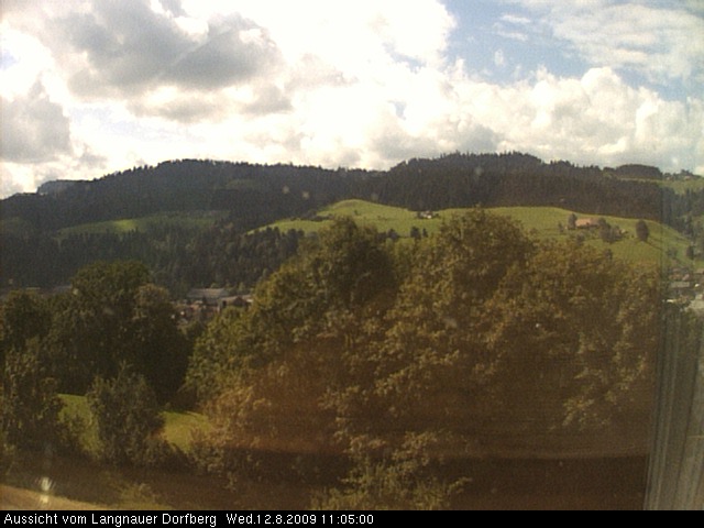 Webcam-Bild: Aussicht vom Dorfberg in Langnau 20090812-110500