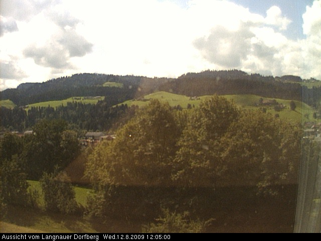 Webcam-Bild: Aussicht vom Dorfberg in Langnau 20090812-120500