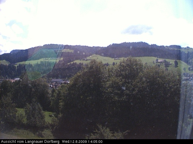 Webcam-Bild: Aussicht vom Dorfberg in Langnau 20090812-140500