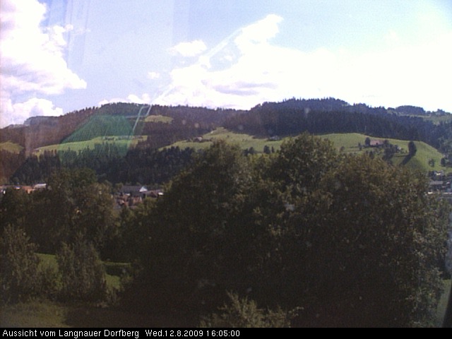 Webcam-Bild: Aussicht vom Dorfberg in Langnau 20090812-160500
