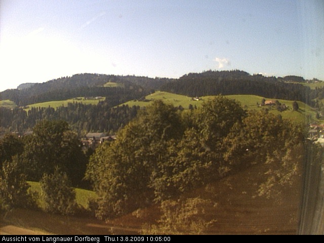 Webcam-Bild: Aussicht vom Dorfberg in Langnau 20090813-100500