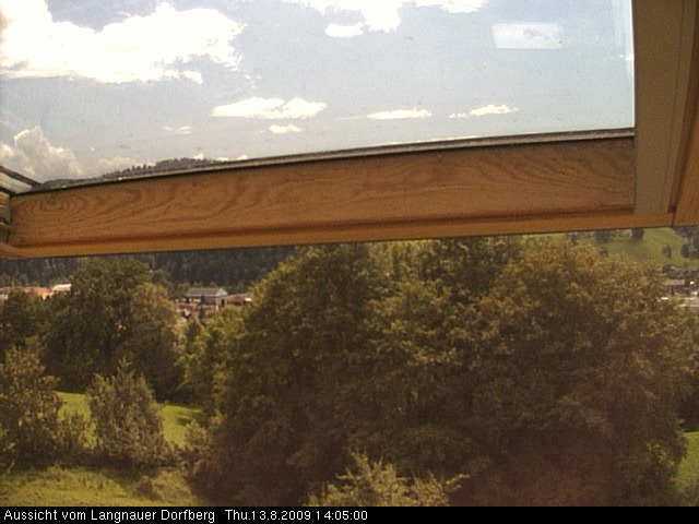 Webcam-Bild: Aussicht vom Dorfberg in Langnau 20090813-140500