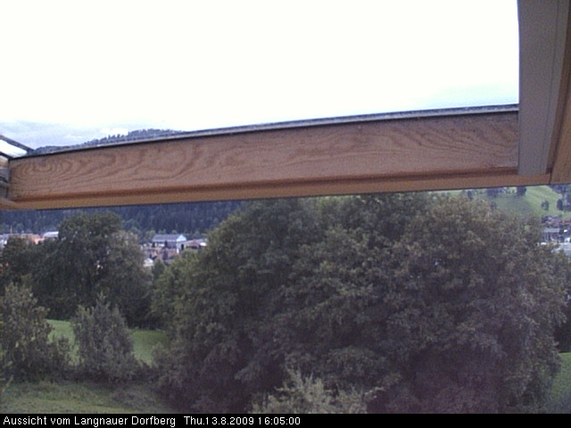 Webcam-Bild: Aussicht vom Dorfberg in Langnau 20090813-160500
