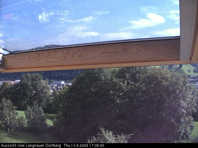 Webcam-Bild: Aussicht vom Dorfberg in Langnau 20090813-170500