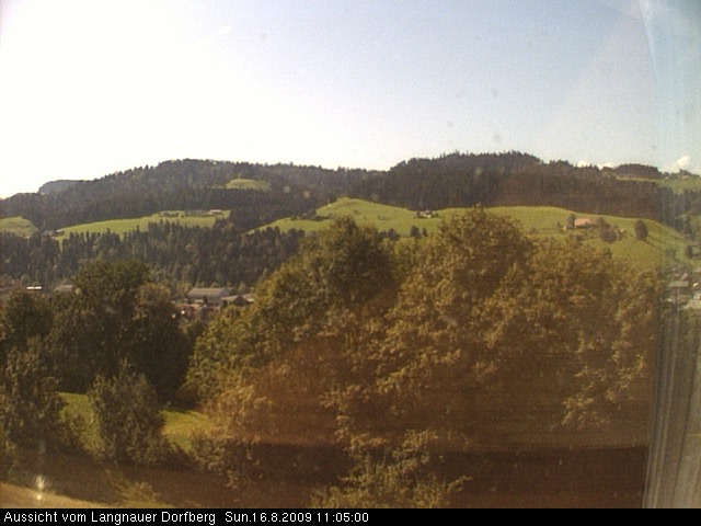 Webcam-Bild: Aussicht vom Dorfberg in Langnau 20090816-110500