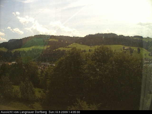 Webcam-Bild: Aussicht vom Dorfberg in Langnau 20090816-140500