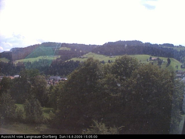 Webcam-Bild: Aussicht vom Dorfberg in Langnau 20090816-150500