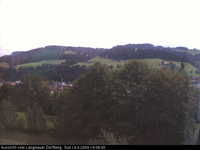 Webcam-Bild: Aussicht vom Dorfberg in Langnau 20090816-160500