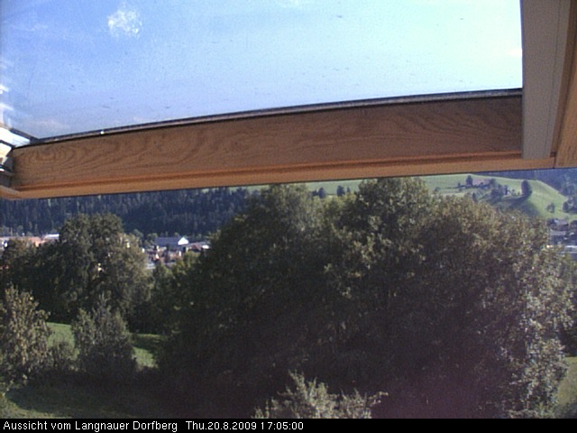 Webcam-Bild: Aussicht vom Dorfberg in Langnau 20090820-170500
