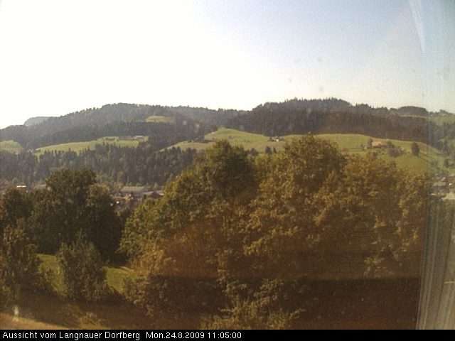 Webcam-Bild: Aussicht vom Dorfberg in Langnau 20090824-110500