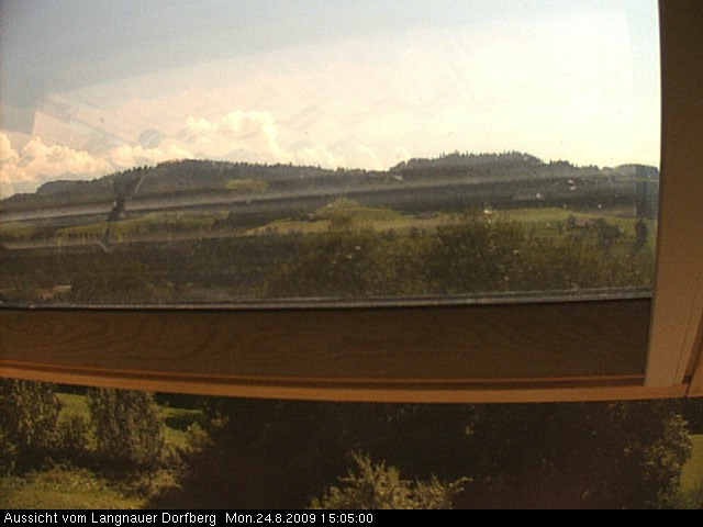 Webcam-Bild: Aussicht vom Dorfberg in Langnau 20090824-150500