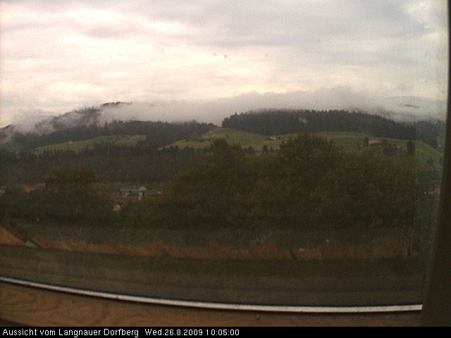 Webcam-Bild: Aussicht vom Dorfberg in Langnau 20090826-100500