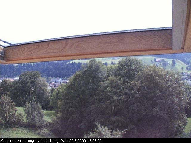 Webcam-Bild: Aussicht vom Dorfberg in Langnau 20090826-150500