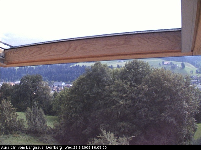 Webcam-Bild: Aussicht vom Dorfberg in Langnau 20090826-160500