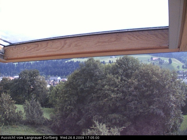 Webcam-Bild: Aussicht vom Dorfberg in Langnau 20090826-170500