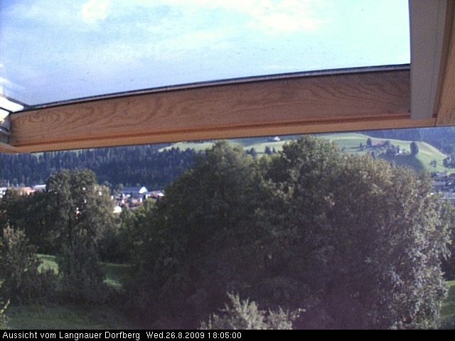 Webcam-Bild: Aussicht vom Dorfberg in Langnau 20090826-180500
