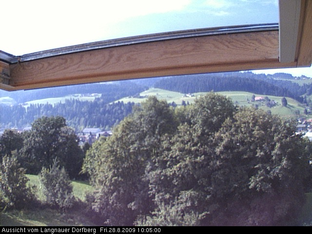 Webcam-Bild: Aussicht vom Dorfberg in Langnau 20090828-100500