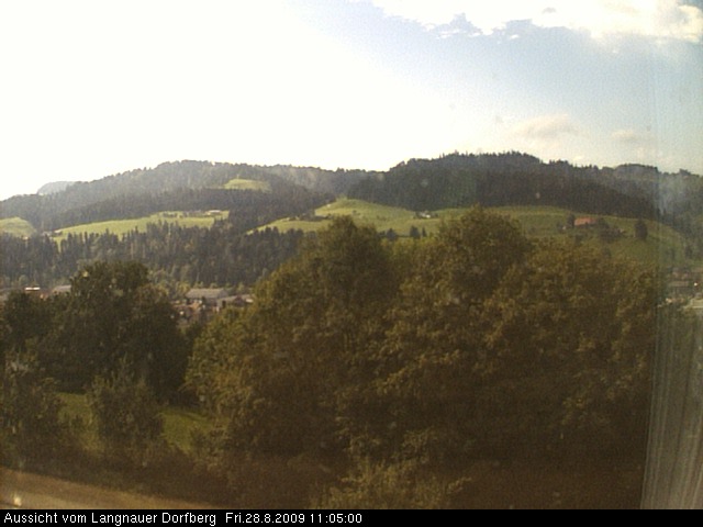 Webcam-Bild: Aussicht vom Dorfberg in Langnau 20090828-110500