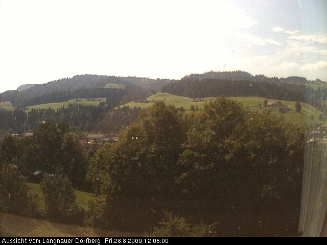 Webcam-Bild: Aussicht vom Dorfberg in Langnau 20090828-120500