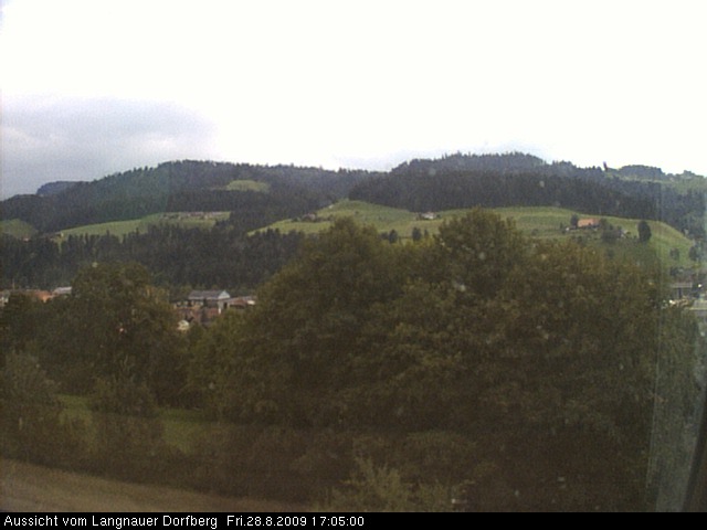 Webcam-Bild: Aussicht vom Dorfberg in Langnau 20090828-170500