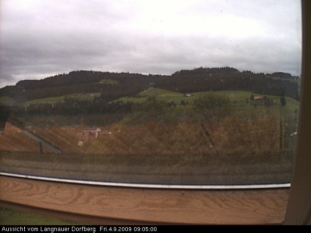Webcam-Bild: Aussicht vom Dorfberg in Langnau 20090904-090500