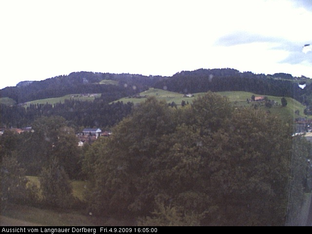 Webcam-Bild: Aussicht vom Dorfberg in Langnau 20090904-160500