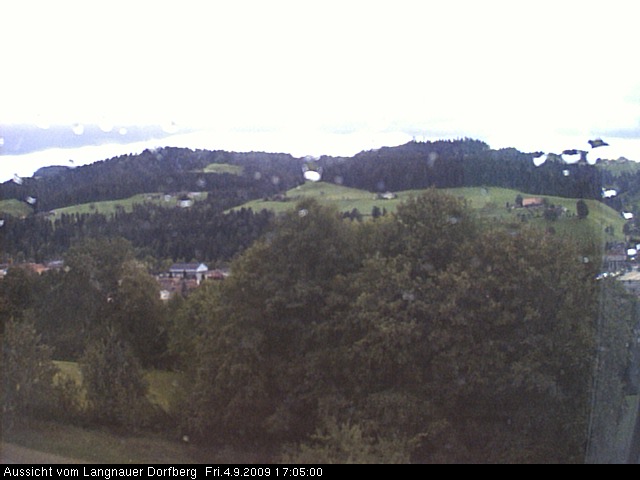 Webcam-Bild: Aussicht vom Dorfberg in Langnau 20090904-170500