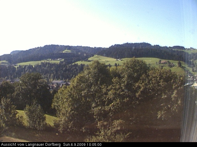 Webcam-Bild: Aussicht vom Dorfberg in Langnau 20090906-100500