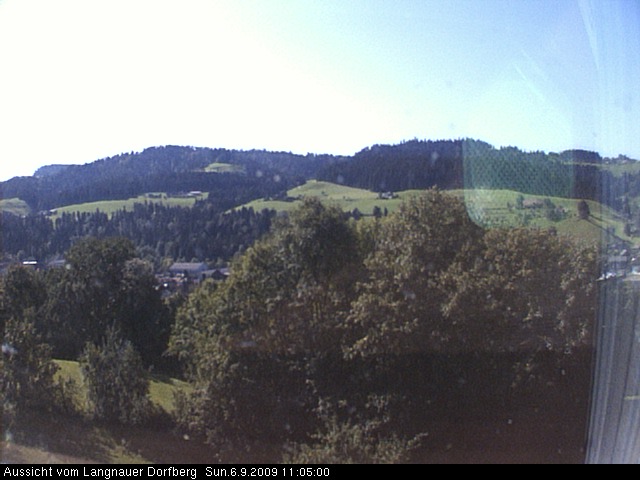Webcam-Bild: Aussicht vom Dorfberg in Langnau 20090906-110500
