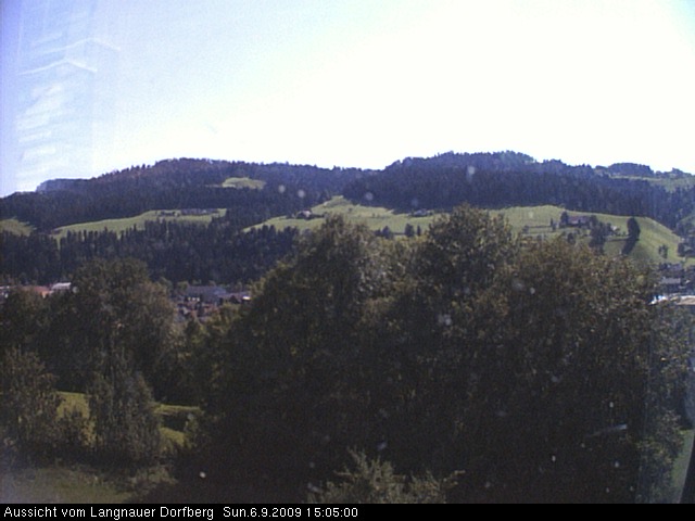 Webcam-Bild: Aussicht vom Dorfberg in Langnau 20090906-150500