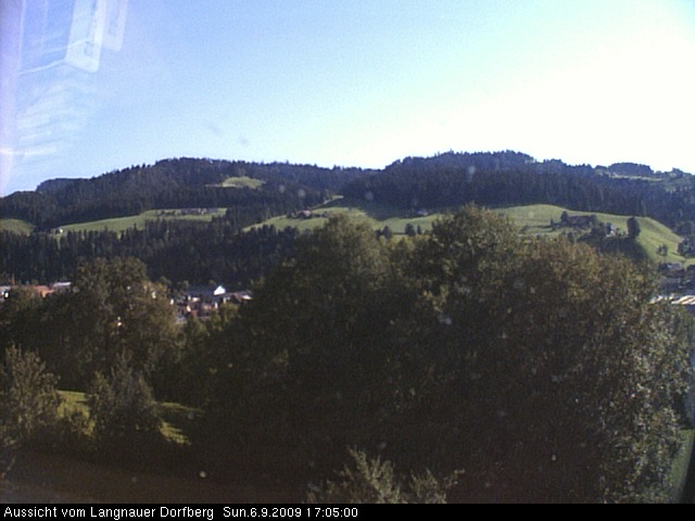 Webcam-Bild: Aussicht vom Dorfberg in Langnau 20090906-170500