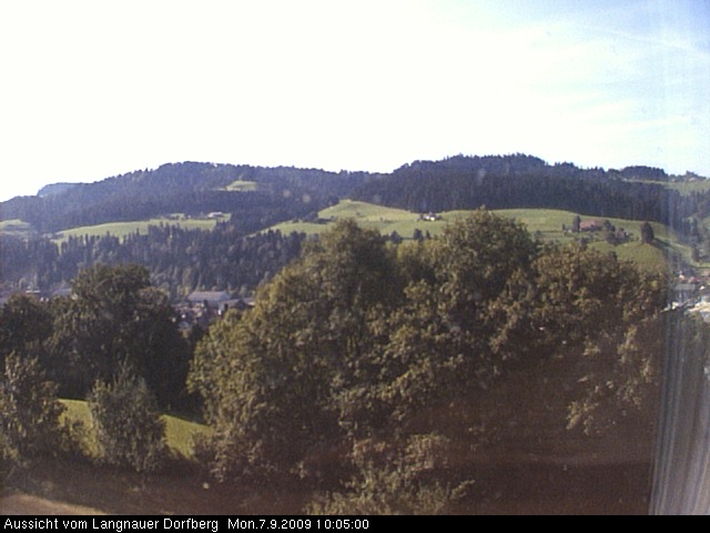 Webcam-Bild: Aussicht vom Dorfberg in Langnau 20090907-100500