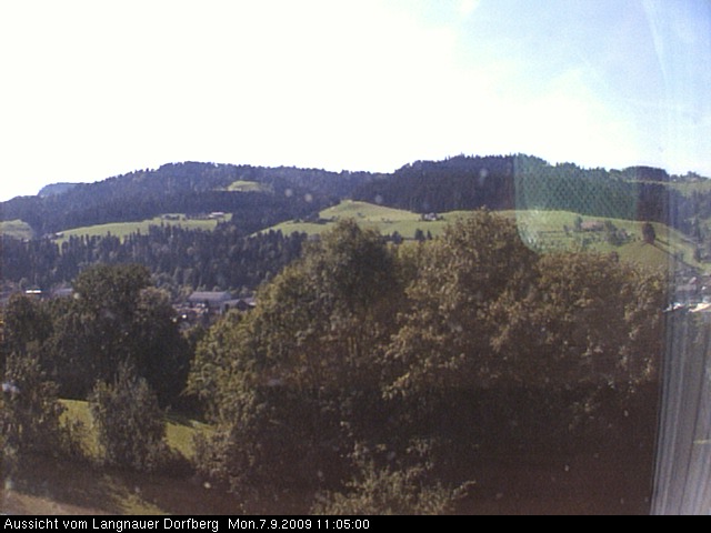 Webcam-Bild: Aussicht vom Dorfberg in Langnau 20090907-110500