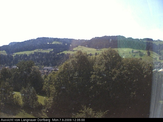 Webcam-Bild: Aussicht vom Dorfberg in Langnau 20090907-120500