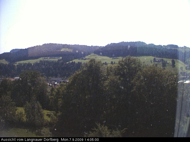 Webcam-Bild: Aussicht vom Dorfberg in Langnau 20090907-140500