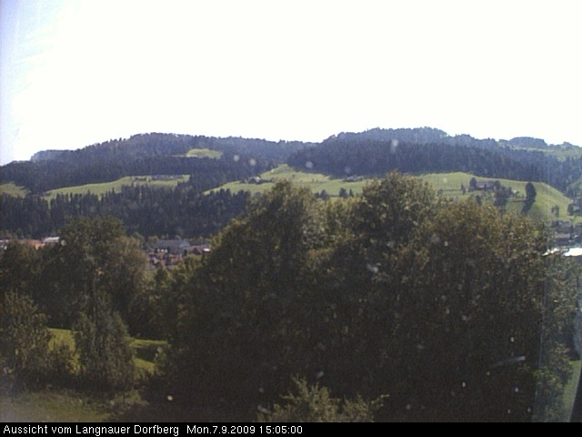 Webcam-Bild: Aussicht vom Dorfberg in Langnau 20090907-150500