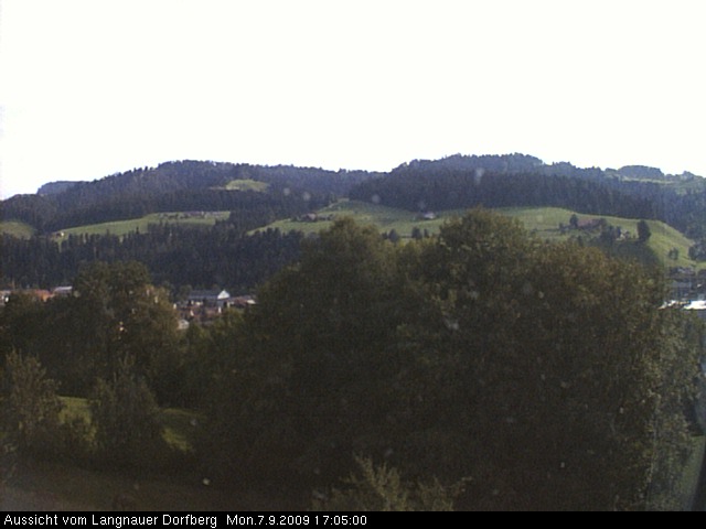 Webcam-Bild: Aussicht vom Dorfberg in Langnau 20090907-170500