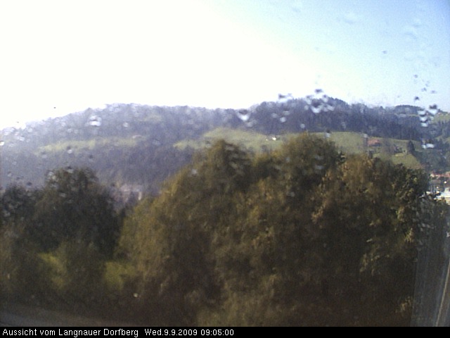 Webcam-Bild: Aussicht vom Dorfberg in Langnau 20090909-090500