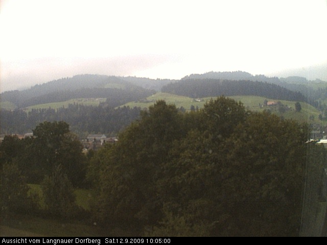 Webcam-Bild: Aussicht vom Dorfberg in Langnau 20090912-100500
