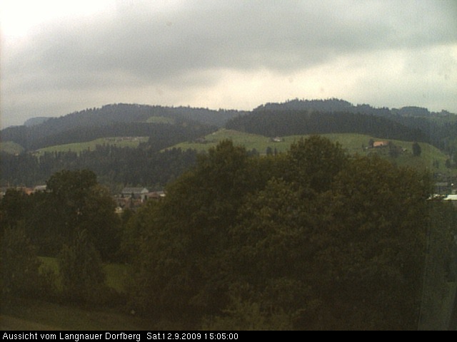 Webcam-Bild: Aussicht vom Dorfberg in Langnau 20090912-150500