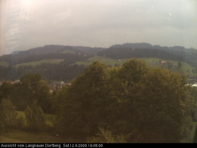 Webcam-Bild: Aussicht vom Dorfberg in Langnau 20090912-160500