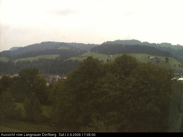 Webcam-Bild: Aussicht vom Dorfberg in Langnau 20090912-170500