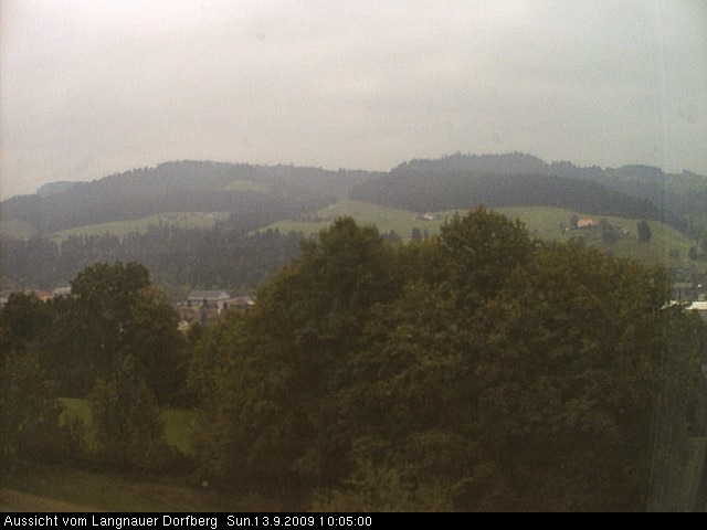 Webcam-Bild: Aussicht vom Dorfberg in Langnau 20090913-100500