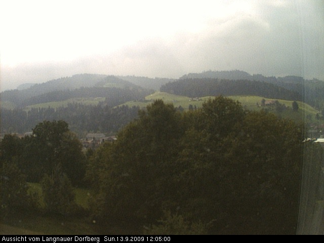 Webcam-Bild: Aussicht vom Dorfberg in Langnau 20090913-120500