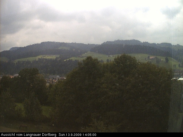 Webcam-Bild: Aussicht vom Dorfberg in Langnau 20090913-140500